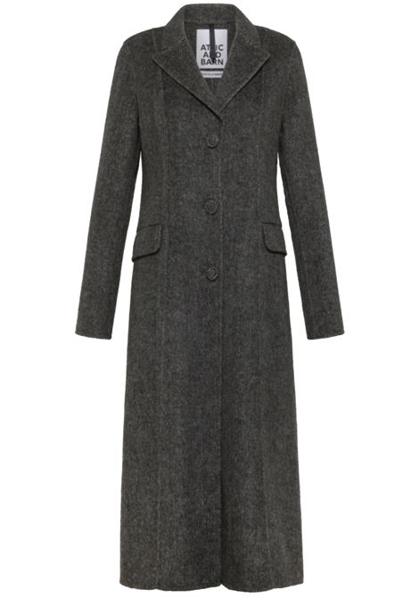 Long coat in wool-blend fabric ATTIC AND BARN |  | ATCO0010990